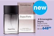 Ermenegildo Zegna Forte Eau De Toilette-50ml