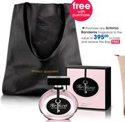 Antonio Banderas Fragrance+ Free Bag