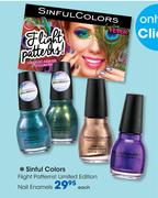 Sinful Colors Flight Patterns! Limited Edition Nail Enamels-Each