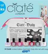 Ciate Limited Edition Nail Polish Daily Mini Set With Bag