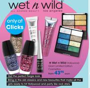 Wet n Wild Hollywood Glam Limited Edition Cosmetics-Each