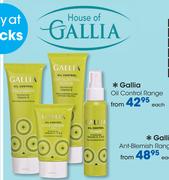 Gallia Oil Control Range Each