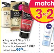 Olay Total Effects & Regenerist Products-Each
