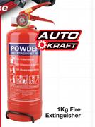 Auto Kraft 1Kg Fire Extinguisher-Each