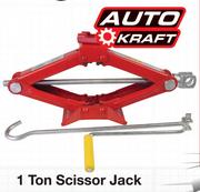 Auto Kraft 1 Ton Scissor Jack-Each