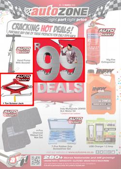 Auto Zone : Cracking Hot Deals (20 March - 31 March 2018), page 1