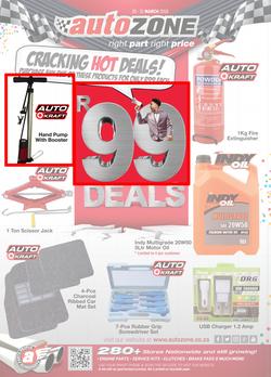 Auto Zone : Cracking Hot Deals (20 March - 31 March 2018), page 1