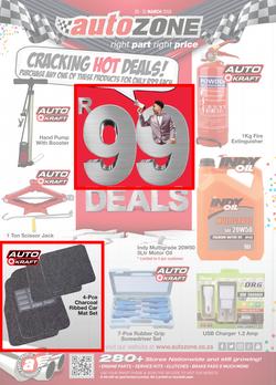Auto Zone : Cracking Hot Deals (20 March - 31 March 2018), page 1