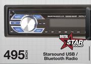 Starsound USB/Bluetooth Radio-Each