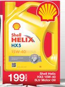 Shell Helix HX5 15W-40 Motor Oil-5Ltr Each