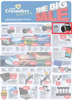 Cash Crusaders : The Big Sale (17 Mar - 9 Apr 2017), page 1