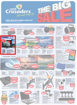 Cash Crusaders : The Big Sale (17 Mar - 9 Apr 2017), page 1