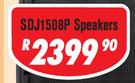 Dixon 15 Inch DJ/PA Speakers Pair SDJ1508P 