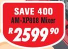 Dixon 8 Channel Powered Mixer With Effects AM-XP808