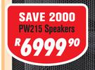 DXN Pro Dual 15 Inch DJ/PA Speakers Pair PW215