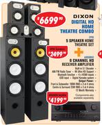 Dixon Digital HD Home Theatre Combo-Per Combo