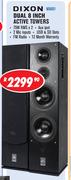 Dixon Dual 8 Inch Active Towers MX601