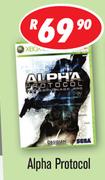 Alpha Protocol Xbox 360 Game