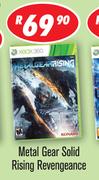 Metal Gear Solid Rising Revengeance Xbox 360 Game