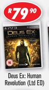 Deus Ex: Human Revolution  LTD ED PS3 Game
