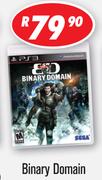 Binary Domain PS3 Game