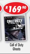 Call Of Duty Ghosts PS3 Game