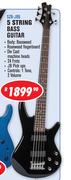 Sanchez 5 String Bass Guitar SZB-JB5
