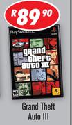 Grand Theft Auto III PS2 Game