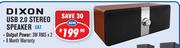 Dixon USB 2.0 Stereo Speaker UA1