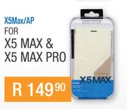 Doogee Accessory Pack Of Leather Cover & Glass Screen Protector X5Max/AP For X5Max & X5Max pro-Each