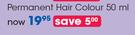  Black Chic Permanent Hair Colour-50ml Each