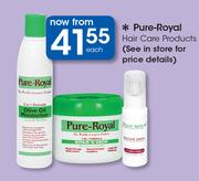 Pure Royal Hair Care Products-Each