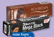 Black Chic Mega Black Hair Colour-28ml Each
