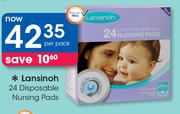 Lansinoh 24 Disposable Nursing Pads-Per Pack