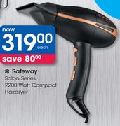 Safeway Salon Series 2200 Watt Compact Hairdryer