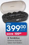 Toni&Guy Extreme Volume Salon Hot Rollers-Per Set