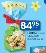Lindt Mini Gold Chocolate Bunnies-120g