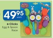 Clicks Egg & Spoon Race-Each