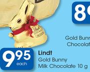 Lindt Gold Bunny Milk Chocolate-10g
