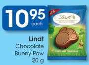 Lindt Chocolate Bunny Paw-20g