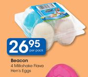 Beacon 4 Milkshake Flava Hen's Eggs-Per Pack