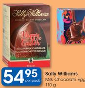 Sally Williams Milk Chocolate Egg-110g Per Pack