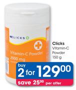 Clicks Vitamin-C-2x150g