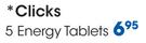 Clicks Energy Tablets-5's