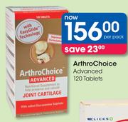 Arthrochoice Advanced Tablets-120's