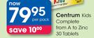 Centrum Kids Complete From A To Zinc-30 Tablets