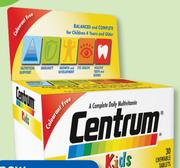 Centrum Kids Complete From A To Zinc-30 Tablets