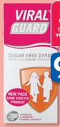 Viral Guard Junior Syrup-200ml Or 60 Fizzi Chew