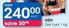 USN Diet Fuel-1kg Each
