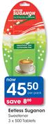 Eetless Suganon Sweetener-3 x 500 Tablets